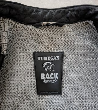 Chaqueta de cuero para moto Furygan