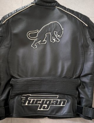 Chaqueta de cuero para moto Furygan