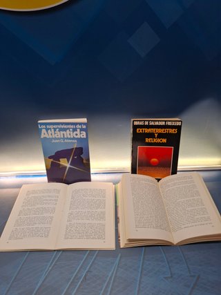Lote 4 Libros Variados, atlantida, Extraterrestres y religion, Enigmas...