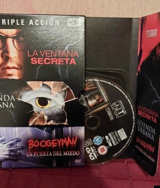 Lote 6 Películas DVD Terror y Suspense