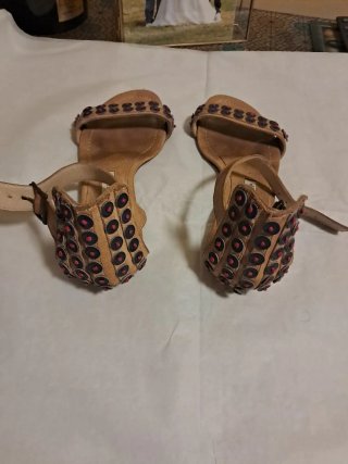 Sandalias Manolo Blahnik Piel Talla 38