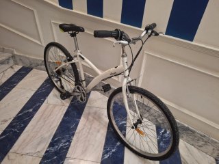 Bicicleta BTWIN Blanca