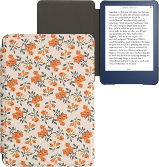 kwmobile funda kindle 2022/2024 cuero flores