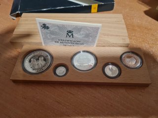 Monedas de Plata V Centenario
