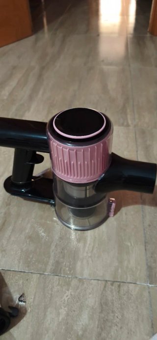 Aspiradora Inalámbrica Rosa y Negra