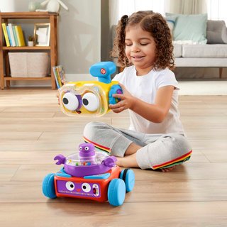 Fisher-Price robot educativo música luz