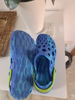 Chanclas Merrell Azul y Verde Talla 38-39 eu