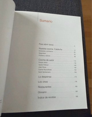 Nuestra cocina Cataluña
