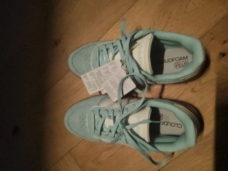 Adidas Zapatillas Azul/Verde Talla 40
