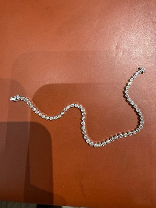 Pulsera Riviere Oro y Brillantes