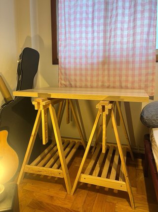 Escritorio de madera Leroy Merlin Viene con silla