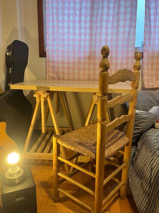 Escritorio de madera Leroy Merlin Viene con silla