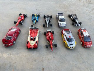 Pista Scalextric + 10coches + accesorios
