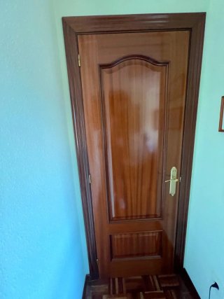 Puerta de interior de madera