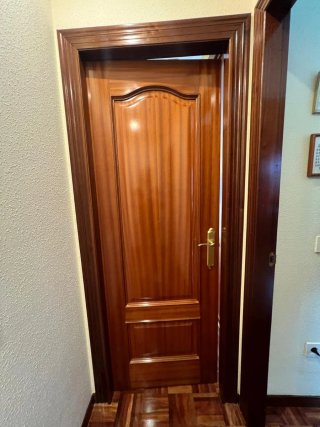 Puerta de interior de madera