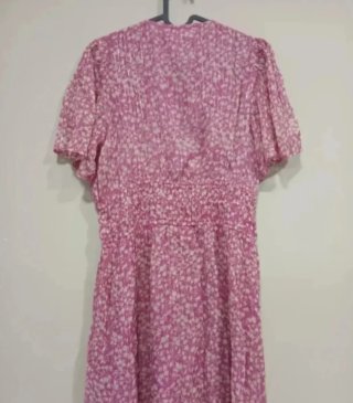 Vestido Brownie rosa estampado floral talla M