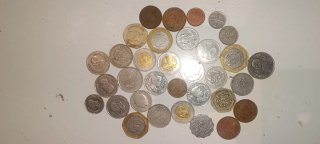 Lote de monedas antiguas