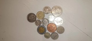 Lote de monedas antiguas