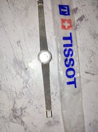 Reloj Tissot Suiza Mujer diamante oro blanco 18k
