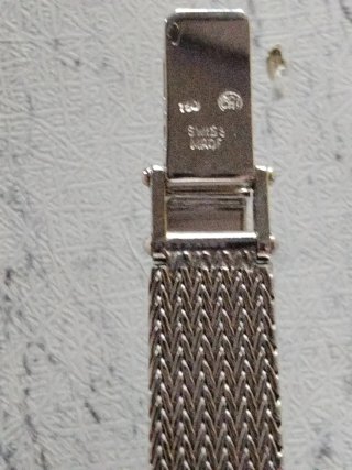 Reloj Tissot Suiza Mujer diamante oro blanco 18k