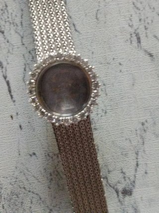 Reloj Tissot Suiza Mujer diamante oro blanco 18k
