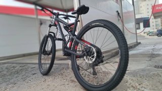 Bicicleta MTB Rockrider Negra