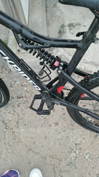 Bicicleta MTB Rockrider Negra