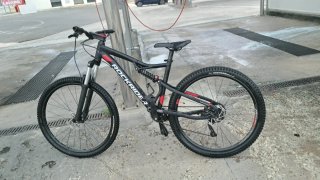 Bicicleta MTB Rockrider Negra