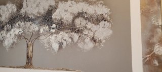 Cuadro árbol salón moderno