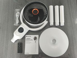 NUEVO! Ventilador Recargable Lepwings 10400mAh