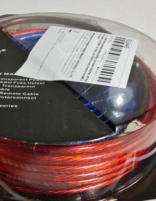 Kit Cables Amplificador para Coche 1500W Subwoofer