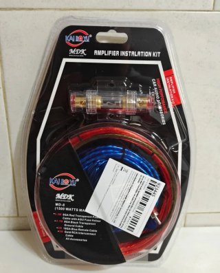 Kit Cables Amplificador para Coche 1500W Subwoofer