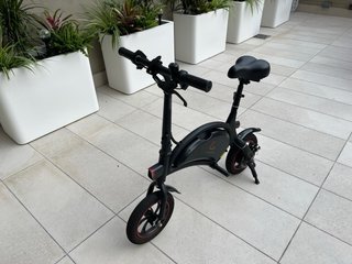 Patinete Eléctrico Negro Sin Pedales