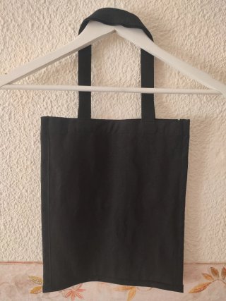 Bolsa Tote Hannah Montana Negra y Plateada