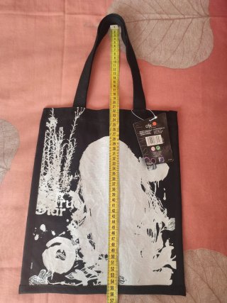 Bolsa Tote Hannah Montana Negra y Plateada