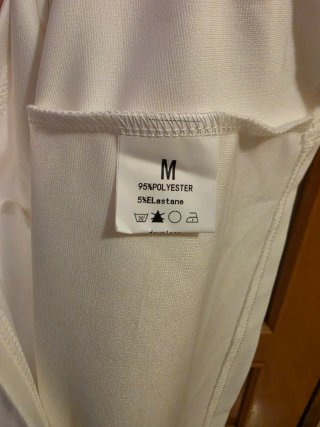 Vestido largo Clactive blanco mangas gasa,  boda.