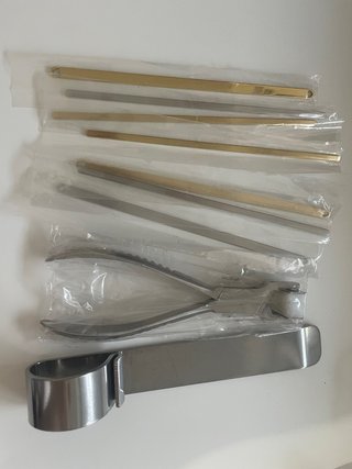 Kit para hacer pulseras grabadas