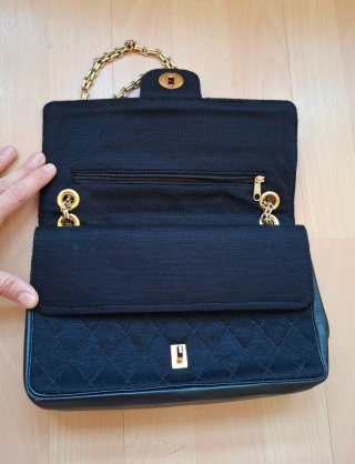 Bolso Chanel Timeless Classique Negro y Dorado
