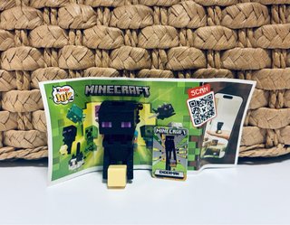 Figura Kinder Joy EnderMan VC311 Minecraft 2026