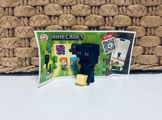 Figura Kinder Joy EnderMan VC311 Minecraft 2026
