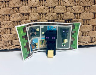 Figura Kinder Joy EnderMan VC311 Minecraft 2026