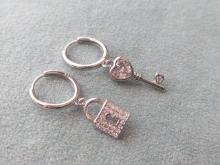 Pendientes aro plata de ley