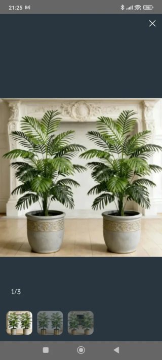 2Plantas Artificiales 110cms