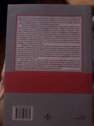 Derecho administrativo para estudios no jurídicos