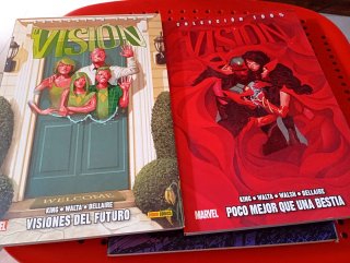 Visión de Tom king-2 tomos 100% Marvel-panini