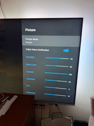 Philips 65” TV con Ambilight LED
