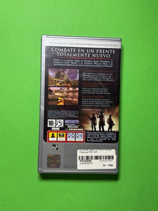 Medal of Honor Heroes PSP Edición Platinum