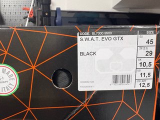 BOTAS TALLA 45 CRISPI S.W.A.T. EVO BLACK REF1