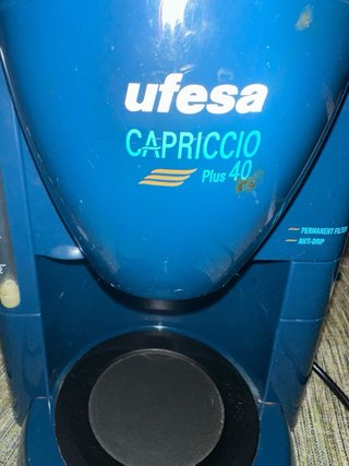 Cafetera Ufesa Capriccio Plus 40