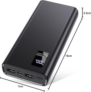 Powerbank 24000mAh carga rápida iPhone USB-C